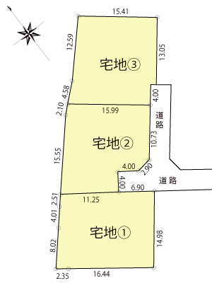 仙台市青葉区荒巻本沢3丁目売地