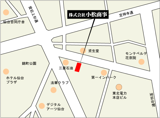 小松商事地図